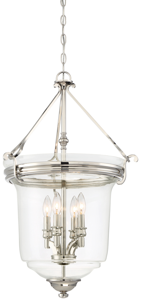 4 LIGHT PENDANT (CONVERTIBLE TO SEMI-FLUSH)