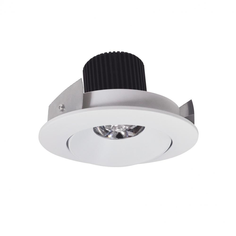 4" Iolite LED Round Adjustable Cone Reflector, 10-Degree Optic, 800lm / 12W, 3000K, Matte Powder