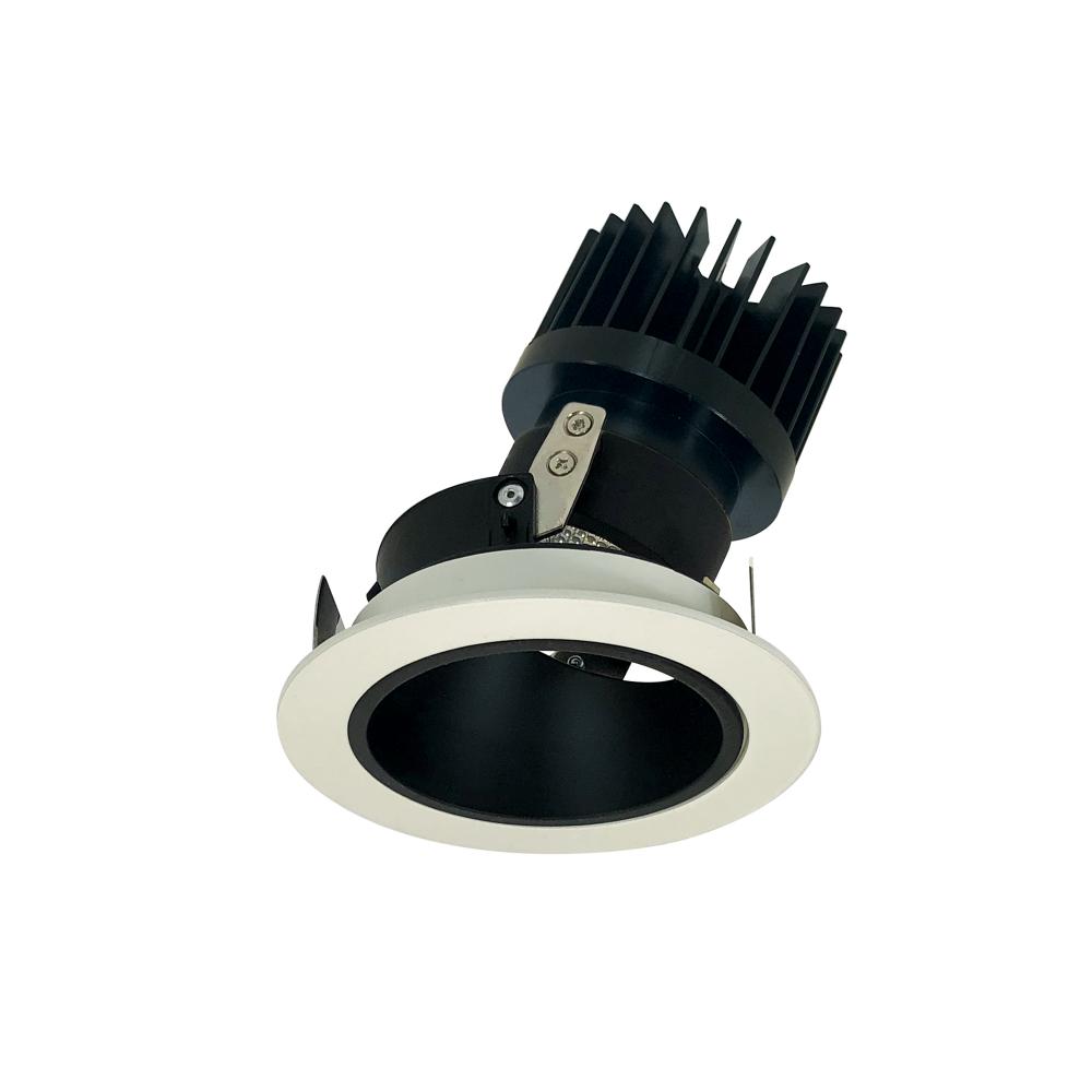 4" Iolite LED Round Adjustable Deep Reflector, 1500lm/2000lm (varies by housing), 4000K, Black