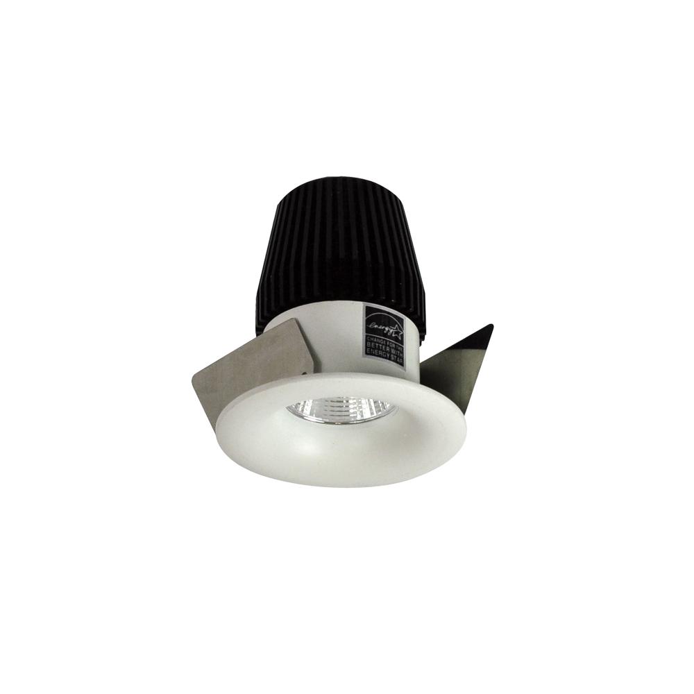 1" Iolite LED NTF Round Bullnose, 600lm, 2700K, White finish