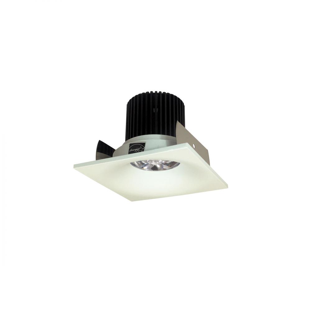 2" Iolite LED Square Bullnose, 10-Degree Optic, 800lm / 12W, 3500K, White Finish