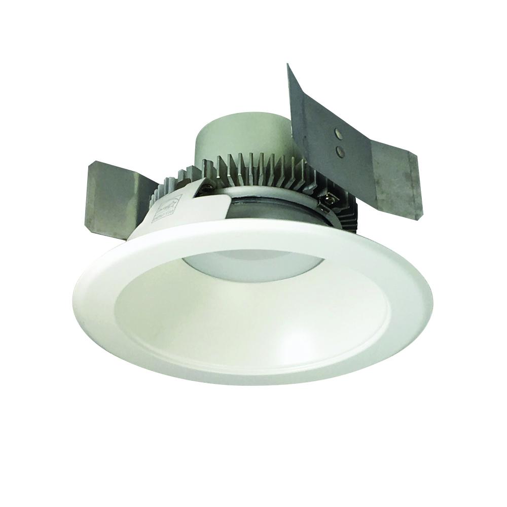 5" Cobalt Click Round Retrofit Reflector, 1000lm / 12W, 3500K, White Reflector / White Flange,