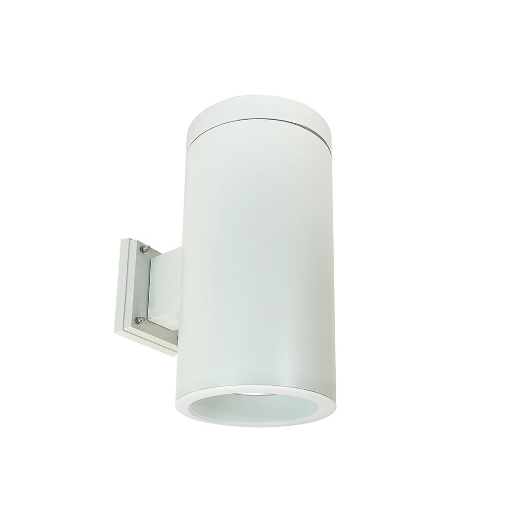 6" Cobalt Wall Mount Cylinder, White, 1000L, 4000K, White Reflector, 120V Triac/ELV Dimming