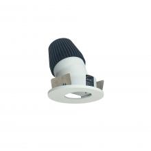 Nora NIOB-1RSL35XMPW - 1" Iolite LED BWF Round Adjustable Slot Aperture, 600lm, 3500K, Matte Powder White Slot Aperture