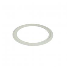 Nora NLCBC-5OR-W - Round Oversize Ring for 5" Cobalt Retrofits, White Finish