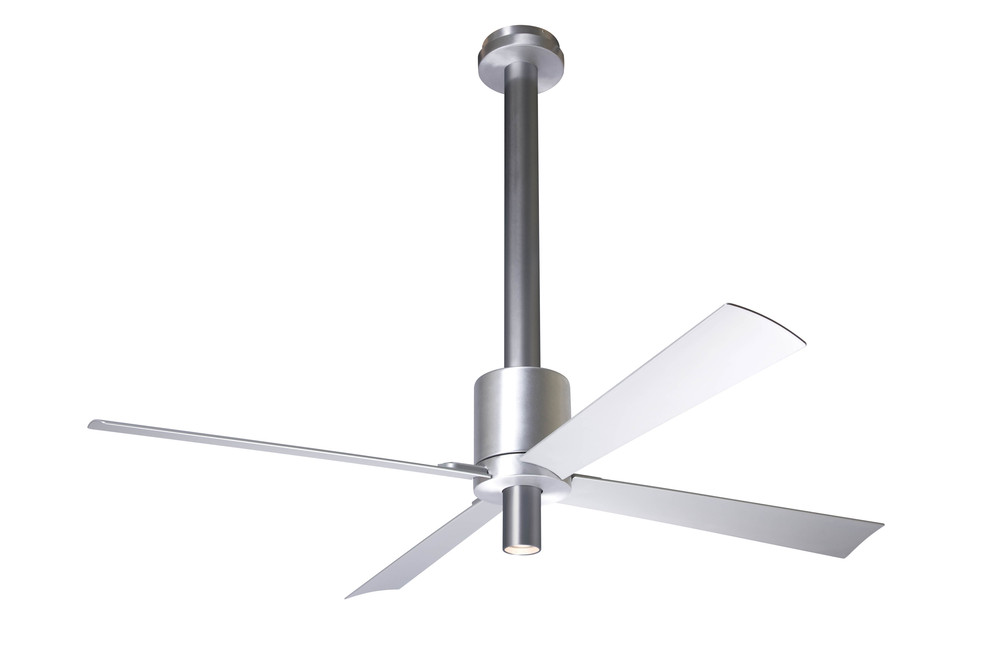 Pensi DC Fan; Aluminum/Anthracite Finish; 52" Aluminum Blades; 7W LED; Handheld Remote Control