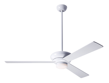 Modern Fan Co. ALT-GW-52-WH-271-002 - Altus Fan; Gloss White Finish; 52" White Blades; 17W LED; Fan Speed and Light Control (3-wire)