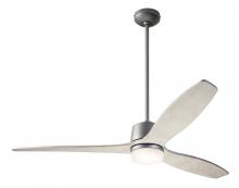 Modern Fan Co. ARB-GT-54-WW-870-WC - Arbor DC Fan; Graphite Finish; 54" Whitewash Blades; 17W LED; Wall Control