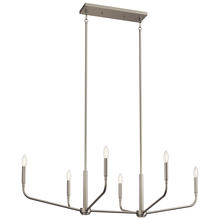 Kichler 52721NI - Linear Chandelier 6Lt