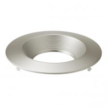 Kichler DLTRC06RNI - Direct-to-Ceiling Recessed Decorative Trim 6 inch Round Brushed Nickel