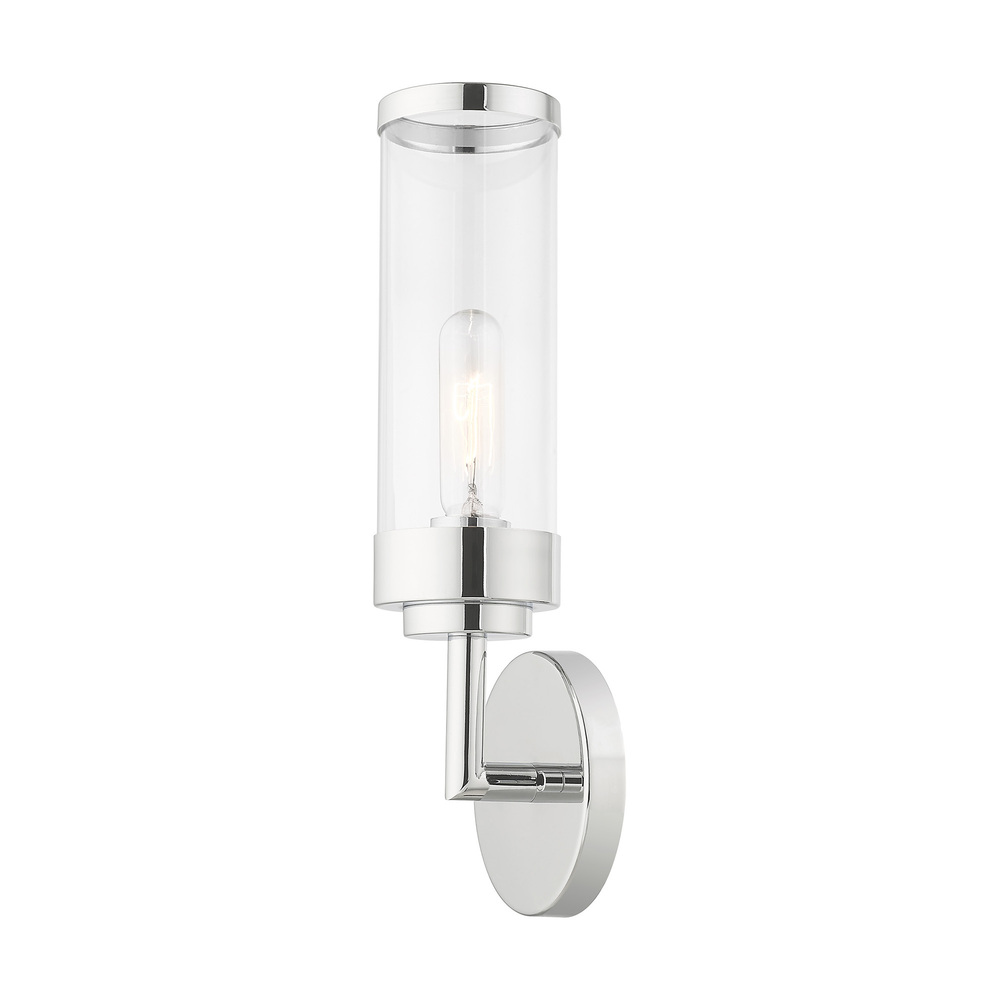 1 Lt Polished Chrome ADA Wall Sconce