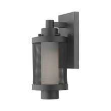 Livex Lighting 20681-14 - 1 Lt Textured Black Wall Lantern