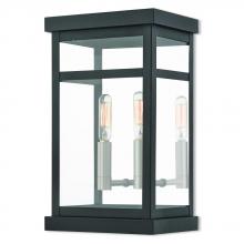 Livex Lighting 20702-04 - 2 Lt BK Outdoor Wall Lantern