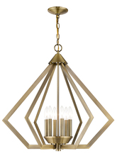 Livex Lighting 40926-01 - 6 Lt AB Chandelier