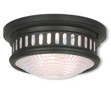 Livex Lighting 73051-07 - 2 Light Bronze Ceiling Mount