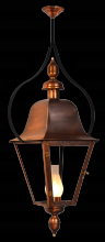 The Coppersmith BM40E-HSI-PY - Belmont 40 Electric-Hurricane Shade-Pendent Yoke