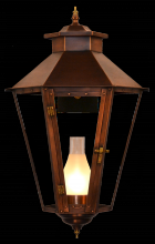 The Coppersmith BS62E-HSI - Bayou Street 62 Electric-Hurricane Shade