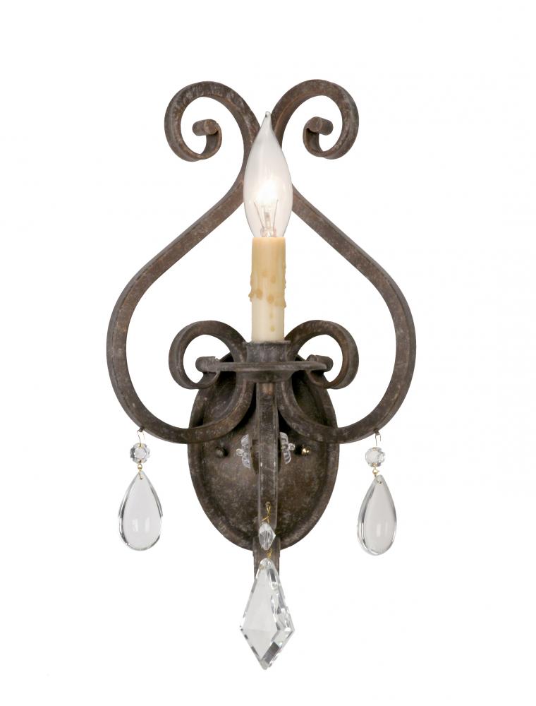 10" Wide Gia 1 Light Wall Sconce