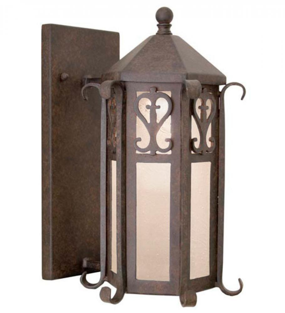 9"W Caprice Lantern Wall Sconce