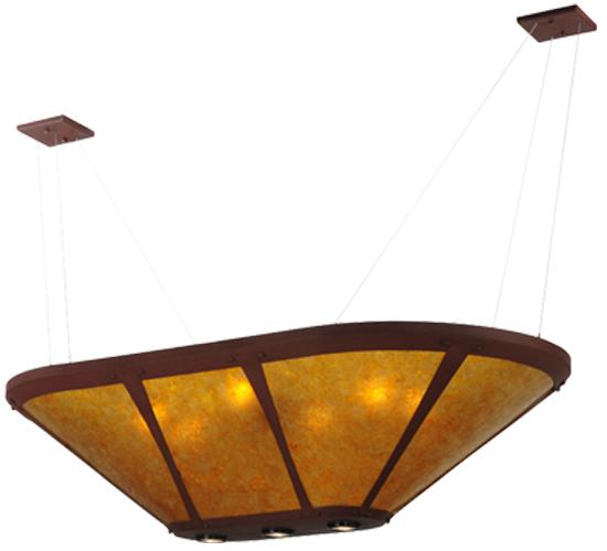 50" Long Sutter Oblong Inverted Pendant