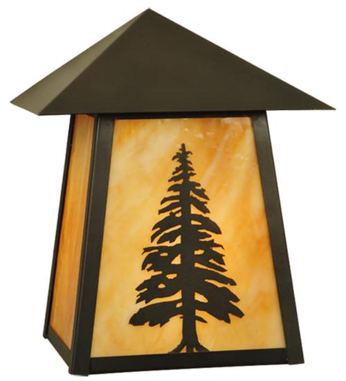 9"W Stillwater Tall Pine Wall Sconce