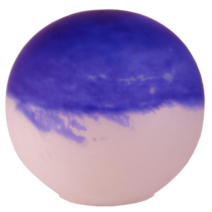 6"W PINK/BLUE ORB SHADE