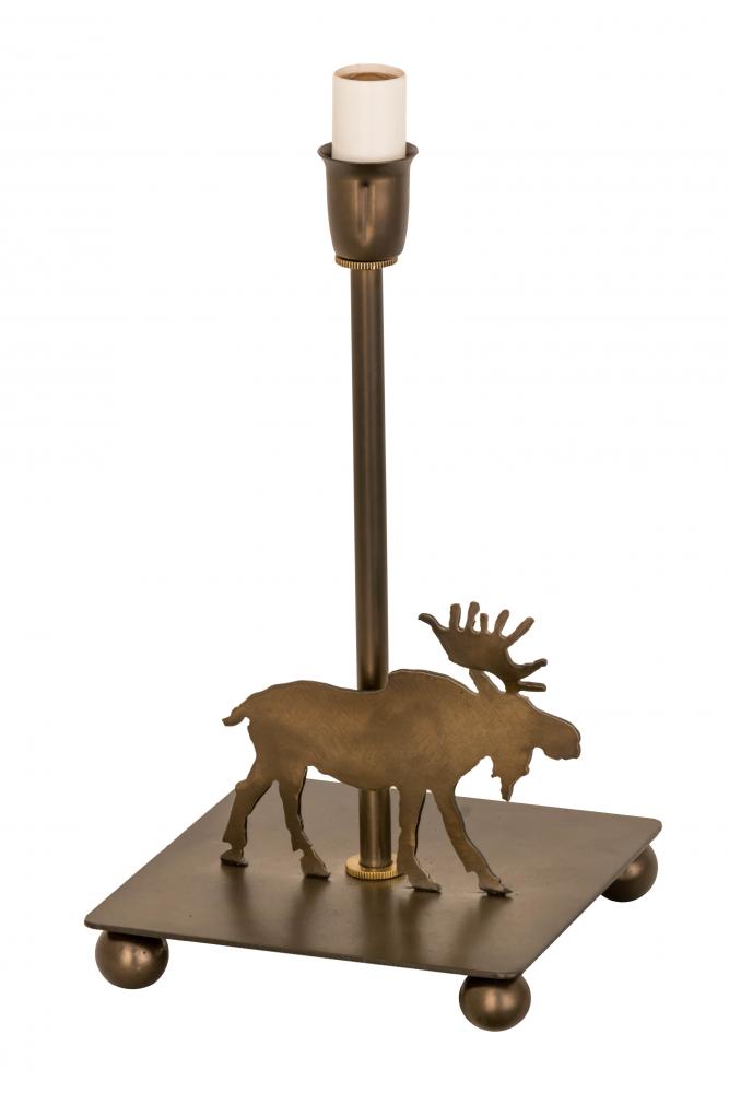 10.5"H Lone Moose Table Base