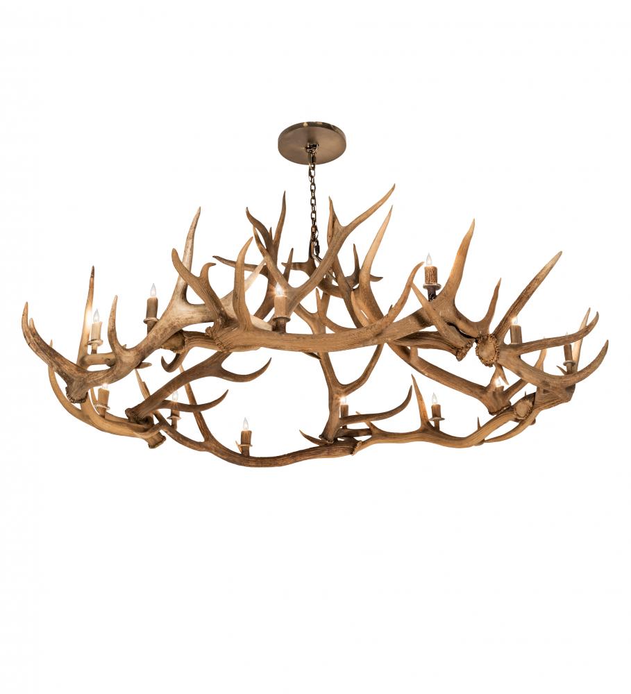 85" Wide Antlers 12 Light Chandelier