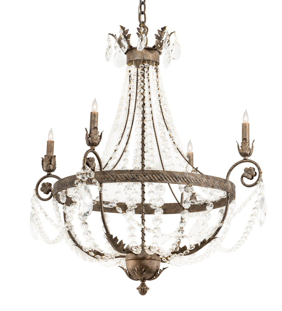 34" Wide Antonia 4 Light Chandelier