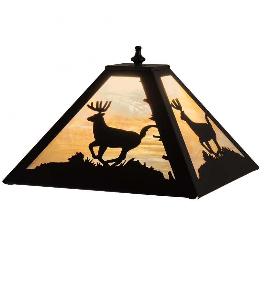 12" Square Deer Shade