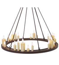 Meyda Blue 116741 - 49" Wide Deina 24 Light Chandelier