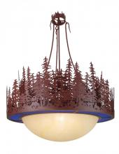 Meyda Blue 16212 - 36"W Pine Lake Inverted Pendant