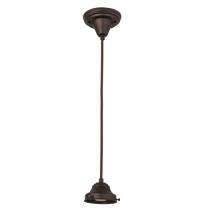 Meyda Blue 168509 - 4"W Revival Mahogany Bronze Pendant Hardware