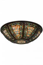 Meyda Blue 19806 - 24" Wide Fleur-de-lis Shade