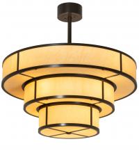 Meyda Blue 222211 - 36" Wide Jayne 3 Tier Pendant