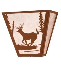 Meyda Blue 23944 - 13" Wide Deer Creek Wall Sconce