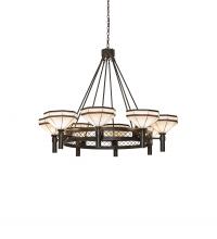 Meyda Blue 245369 - 60" Wide Topridge 8 Light Chandelier