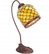 Meyda Blue 247788 - 18" High Acorn Desk Lamp