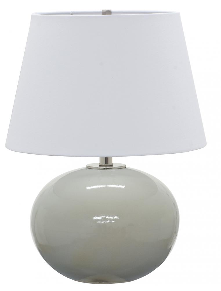 Scatchard 22" Stoneware Table Lamps in Gray Gloss