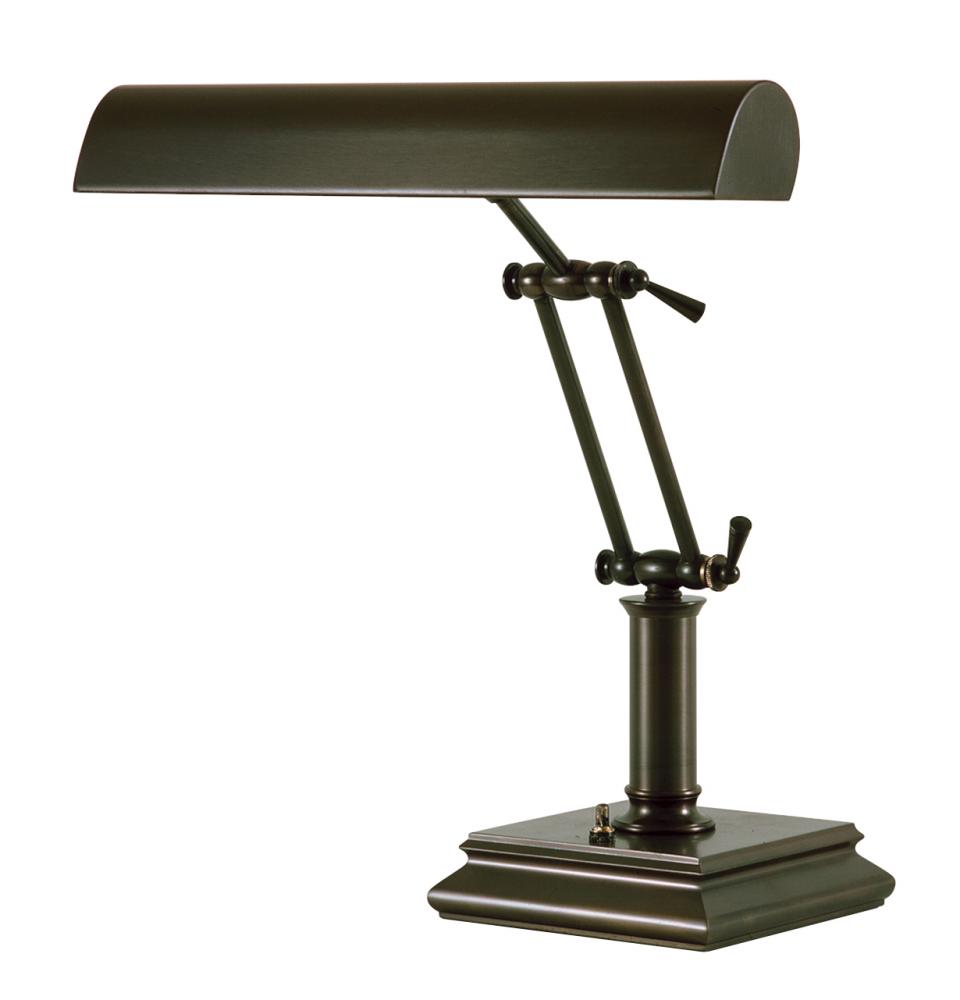 Desk/Piano Lamp 14" Mahogany Bronze