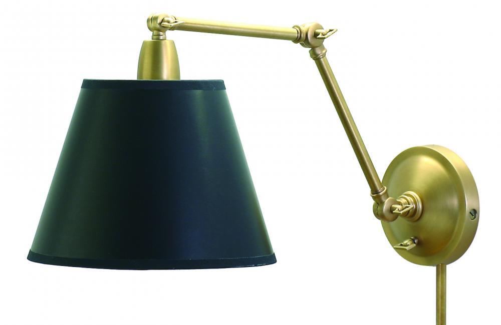 Library Lamp 20" Weathered Brass