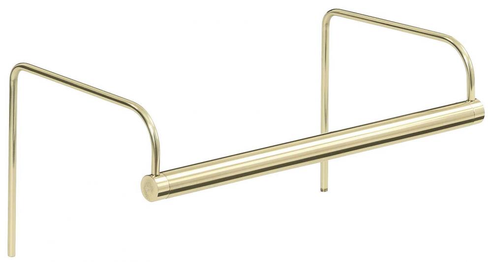 Slim-Line 16" Polished Brass Plug-In Picture Lights