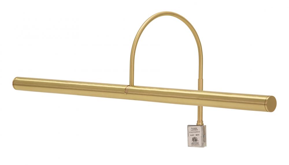 Slim-Line XL 24" Satin Brass Plug-In Picture Lights