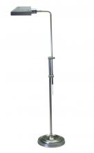 House of Troy CH825-AS - Coach Adjustable Antique Silver Pharmacy Floor Lamps