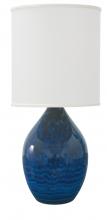 House of Troy GS301-MID - Scatchard 24" Stoneware Table Lamps in Midnight Blue