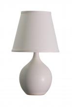 House of Troy GS50-WM - Scatchard 13.5" Mini Accent Lamp in White Matte