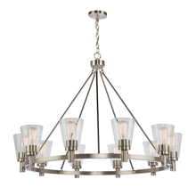 Artcraft AC10760BN - Clarence 10-Light Chandelier