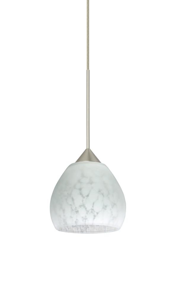 Besa Pendant For Multiport Canopy Tay Tay Satin Nickel Carrera 1x50W Halogen