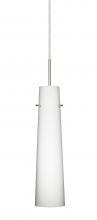 Besa Lighting 1BC-567407-SN - Besa Camino Pendant Satin Nickel Opal Matte 1x40W Halogen