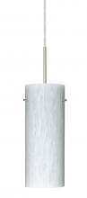 Besa Lighting 1JC-412319-LED-SN - Besa Stilo 10 LED Pendant Carrera Satin Nickel 1x9W LED